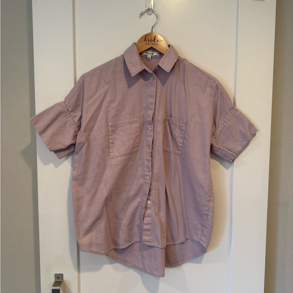 Women’s Pink Short Sleeve Shirt